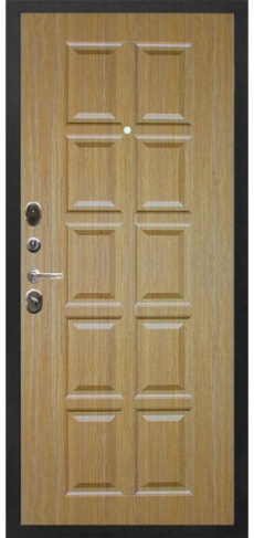Металлическая дверь с МДФ №351 — вид изнутри
