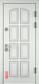 Входные двери МДФ в Сергиевом Посаде «Белые двери МДФ»