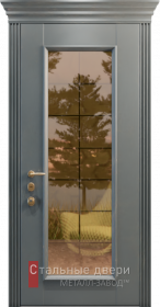 Входные двери МДФ в Сергиевом Посаде «Двери МДФ со стеклом»