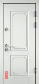 Входные двери МДФ в Сергиевом Посаде «Белые двери МДФ»